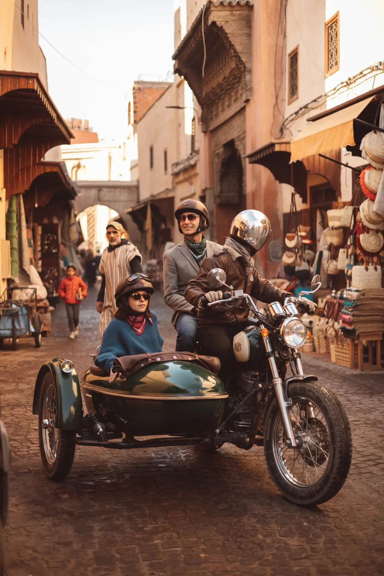 Paseos en sidecar por Marrakech