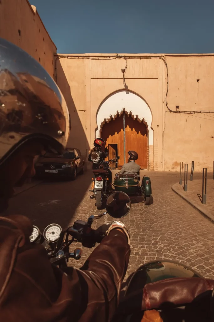 Excursión privada en sidecar por Marrakech