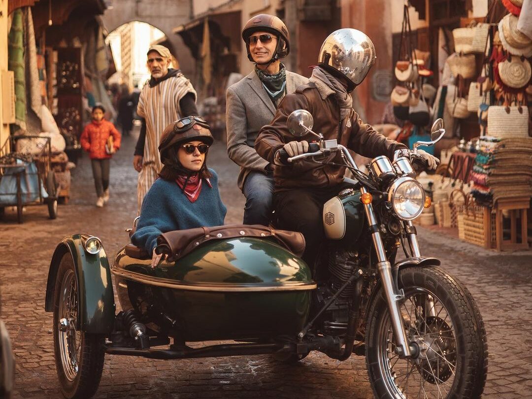 Tour de Marrakech en side-car