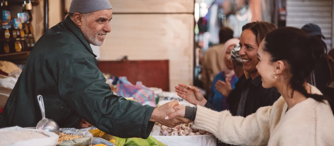 Near Marrakech medina